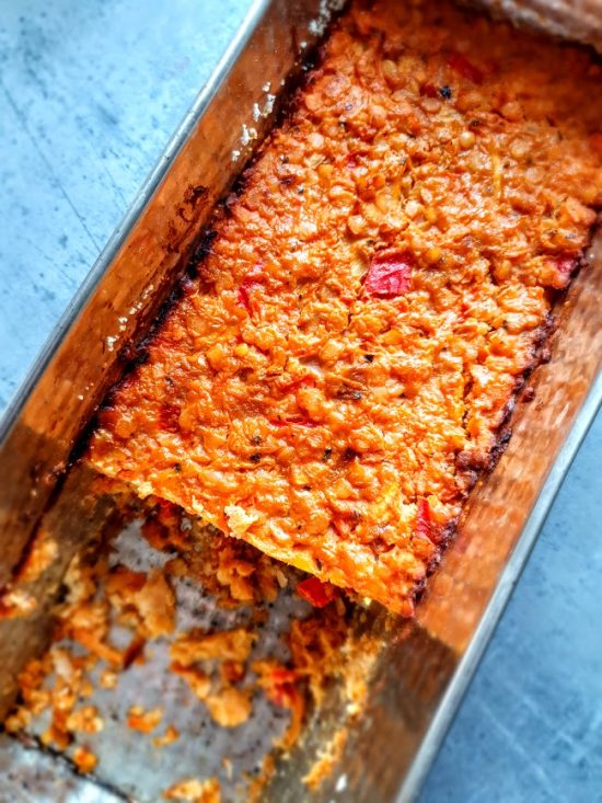 Pasztet z soczewicą i warzywami