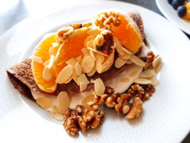 omlet kakaowy z pomarańczą z niskim ŁG