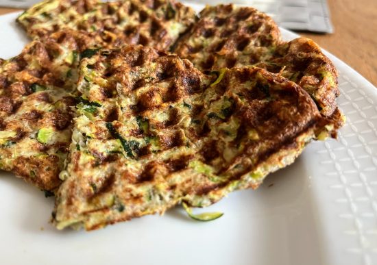 cukiniowe gofro-placuszki