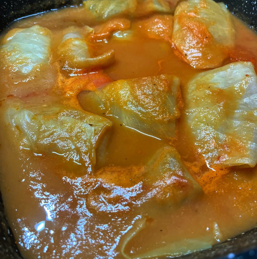 Gołąbki tradycyjne w białej kapuście