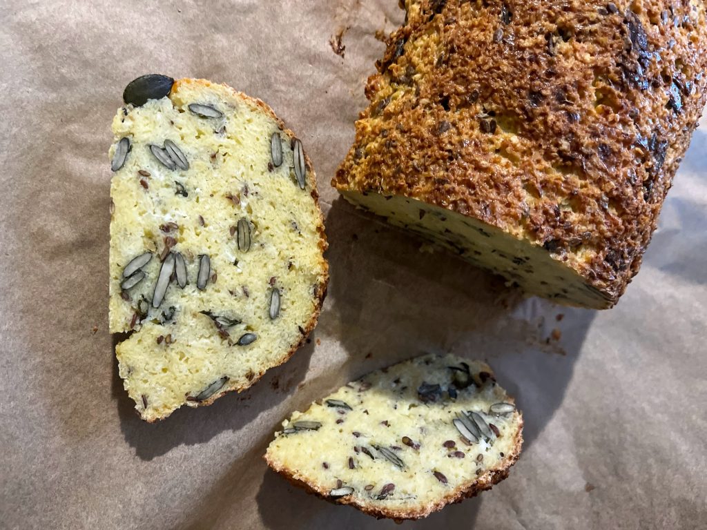 Chleb twarogowy bezglutenowy