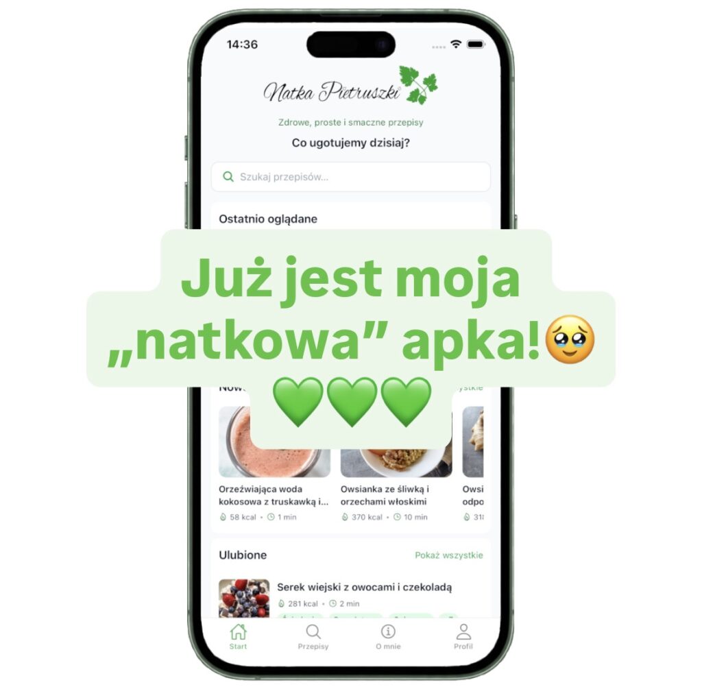 aplikacja natka pietruszki